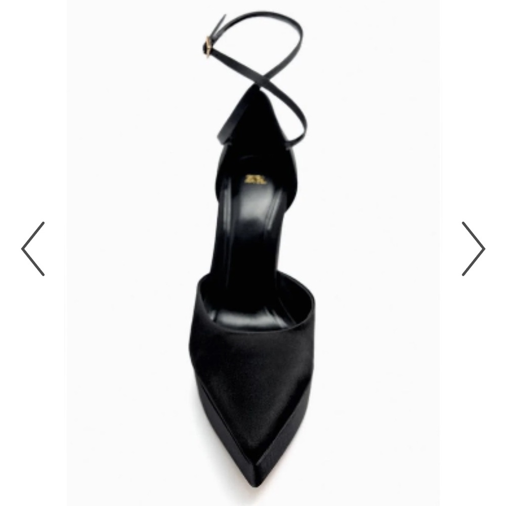 Zara Heeled Platform Shoes black - Picture 4 of 5